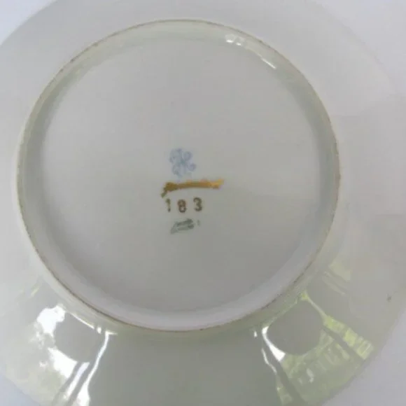 Romantic Gifts Extra Large Tea Cup and Saucer Hand Painted Bavaria Germany Gift - Picture 4 of 5